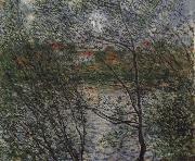 Claude Monet Springtime through the Branches oil on canvas